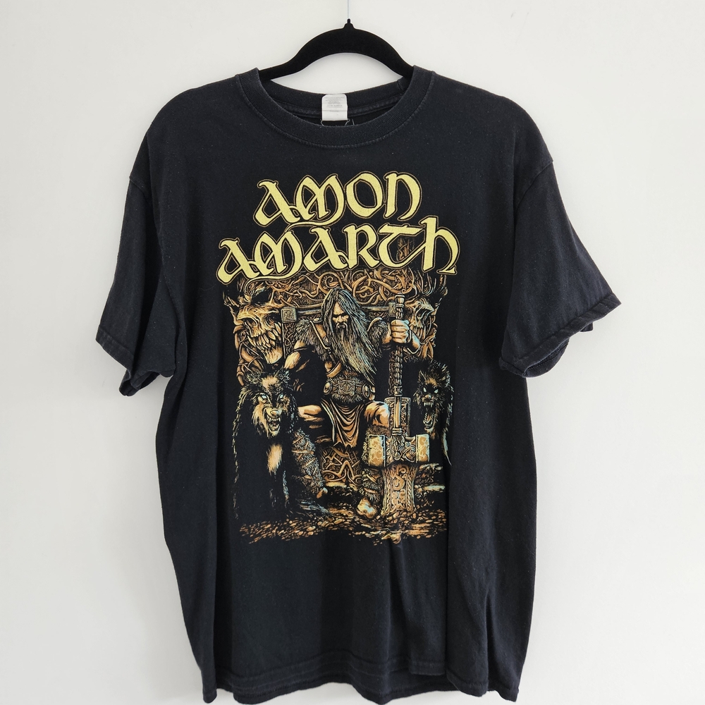 Amon Amarth Black Graphic Tee
